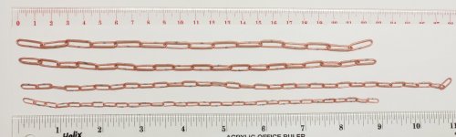 Judy Larson's Make a Soldered Paperclip Chain - , Contemporary Wire Jewelry, Making Chain, Chain Making , Coiling, Coiling Wire, Wire Coiling, Butane Torch, Soldering, Solder, it is easy to obtain similar sizes/shapes